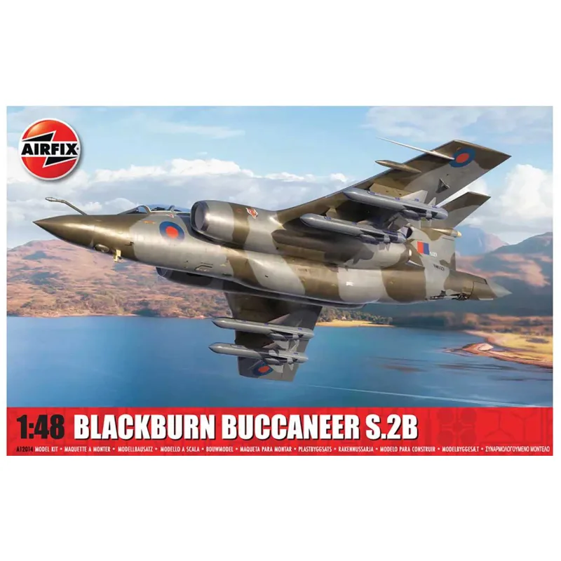 Airfix Classic Kit lietadlo A12014 - Blackburn Buccaneer S.2 RAF (1:48)