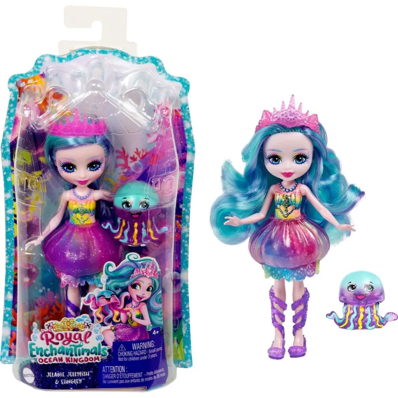 Mattel ENCHANTIMALS BÁBKA A ZVIERATKO ASST