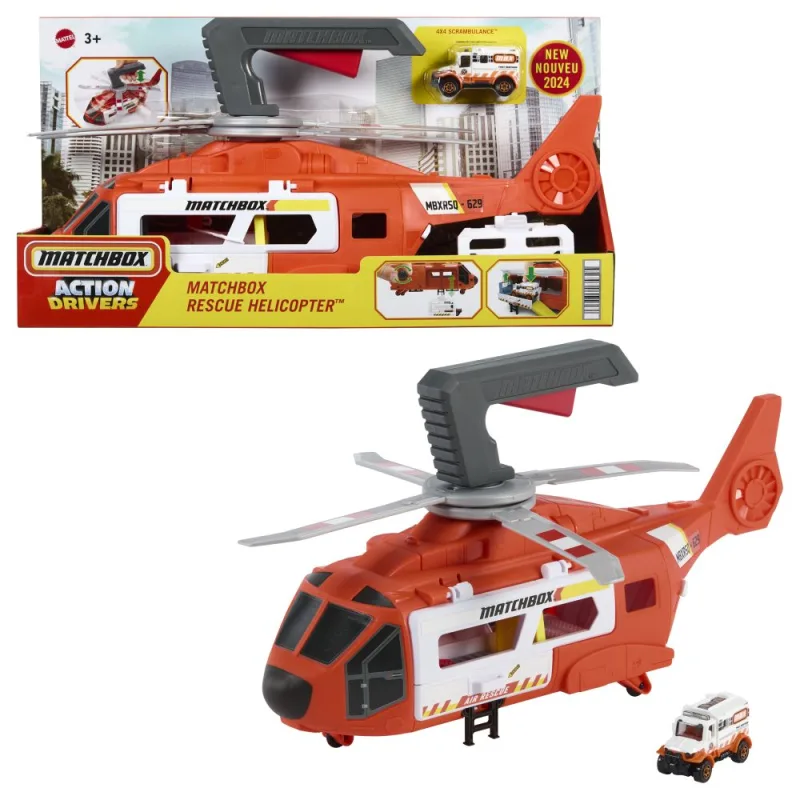 Mattel Matchbox ZÁCHRANNÝ VRTUĽNÍK