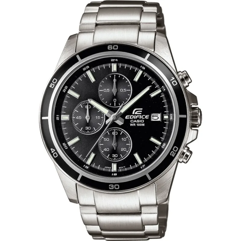 CASIO EDIFICE Pánske hodinky so stopkami EFR-526D-1AVUEF