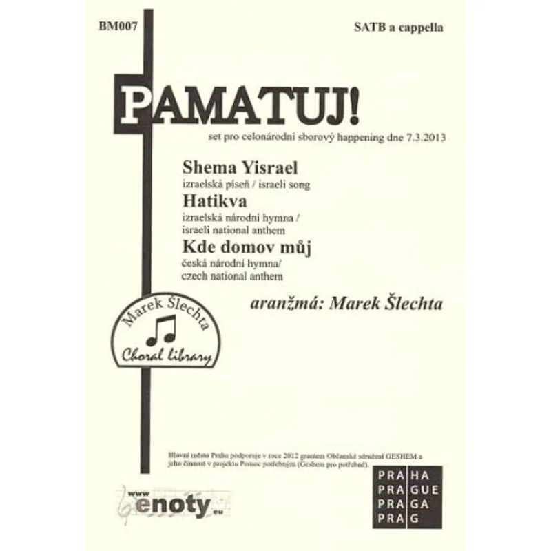 eNoty PAMATUJ!