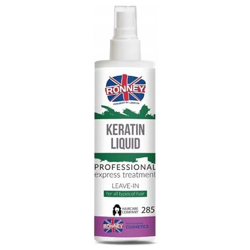 RONNEY Keratin Liquid Leave-In 285ml - regeneračný bezoplachový kondicionér