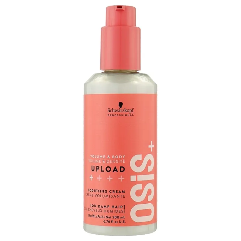 SCHWARZKOPF Osis Upload Volume Cream Medium Control 200ml - objemový krém