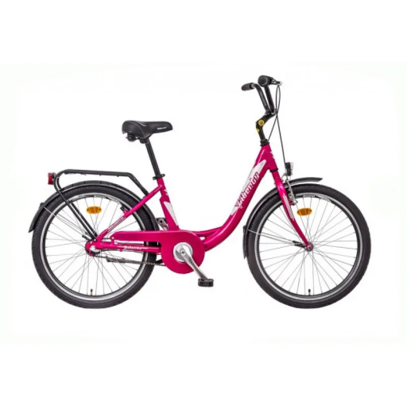 LIBERTY Městské kolo Rue 3spd 24" 2025 růžové