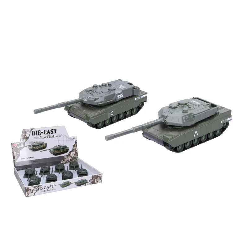 Wiky Tank kov/plast 14,5 cm na spätné natiahnutie