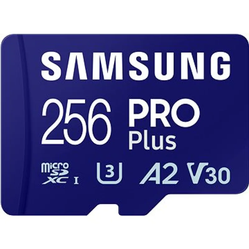 SAMSUNG Samsung/micro SDXC/256GB/Class 10/+ Adaptér/Modrá MB-MD256SA/EU