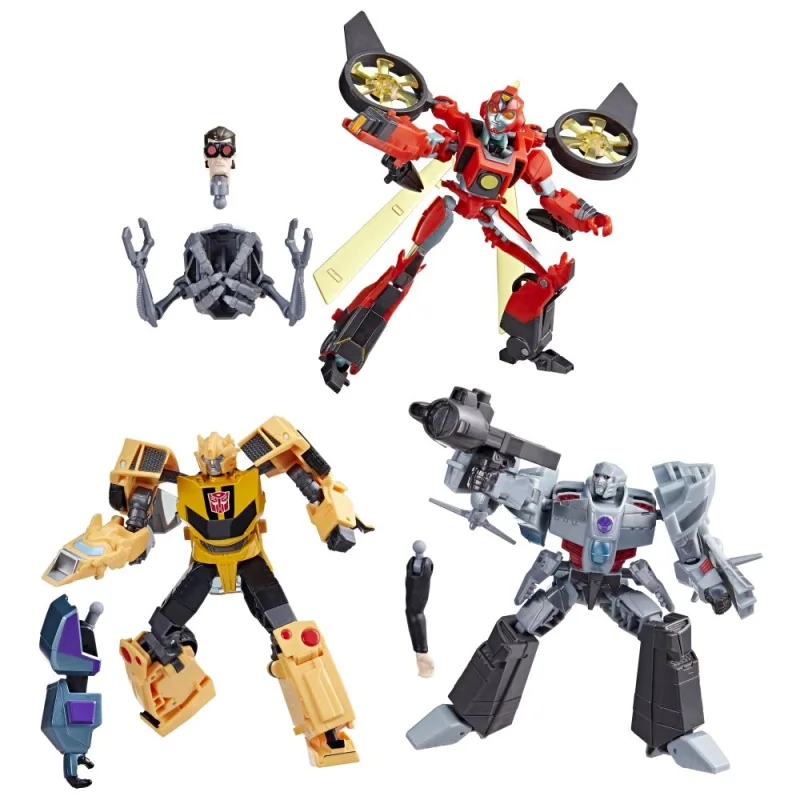Hasbro TRANSFORMERS Earthspark Terran deluxe figúrka 11 cm