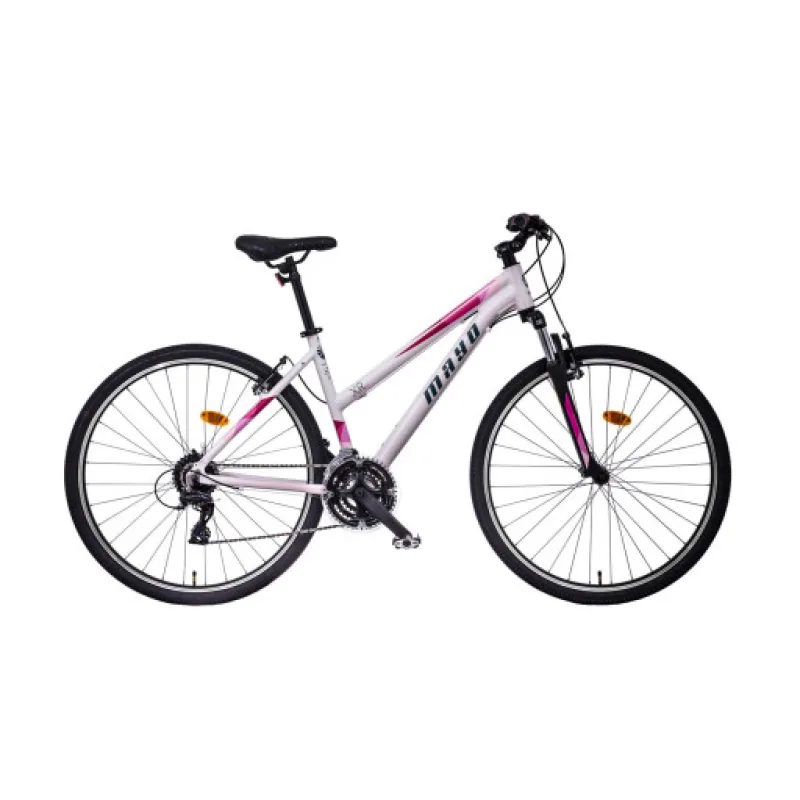 Mayo XR Tour Lite Flat Dámské krosové kolo, bílo-růžové