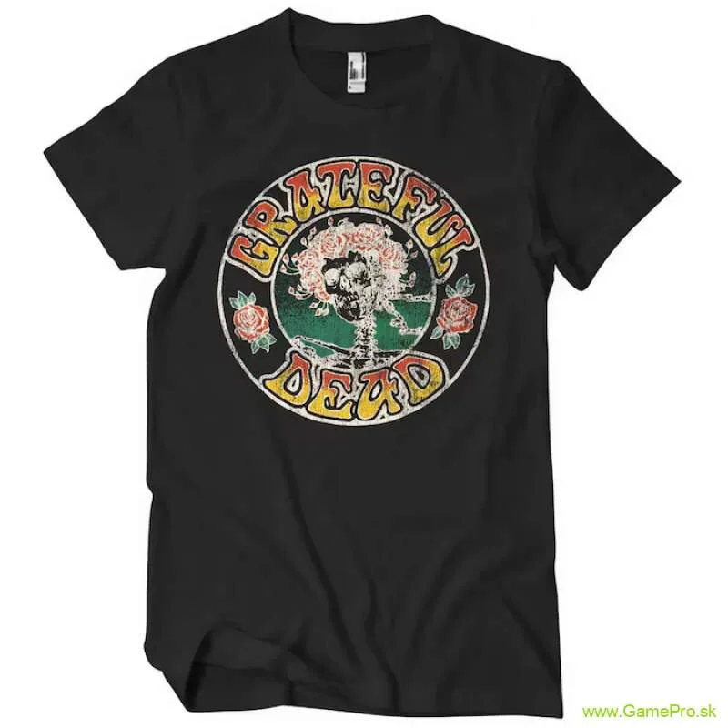 Grateful Dead Skull and Roses (tričko)