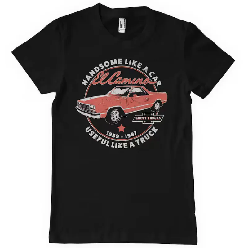 Chevrolet - El Camino Handsome Like A Car (tričko)
