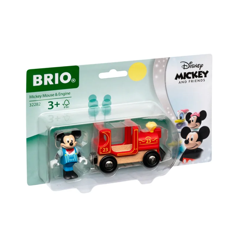 Brio 32282 Disney and Friends Lokomotíva Myšiaka Mickeyho