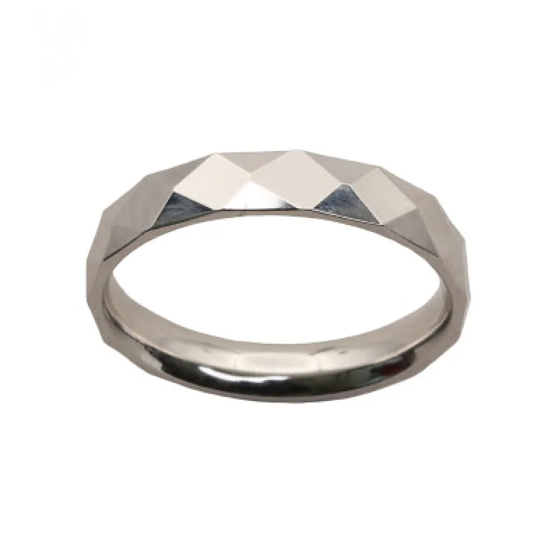 Strieborný snubný prsteň KA R3127, 55
