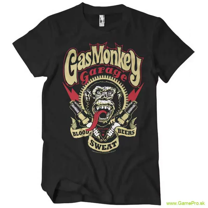 Gas Monkey Garage Spark Plugs (tričko)