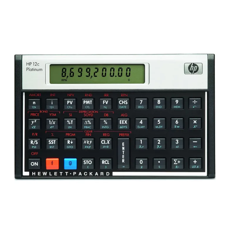 HP HP-12C PLAT / Finanční kalkulačka