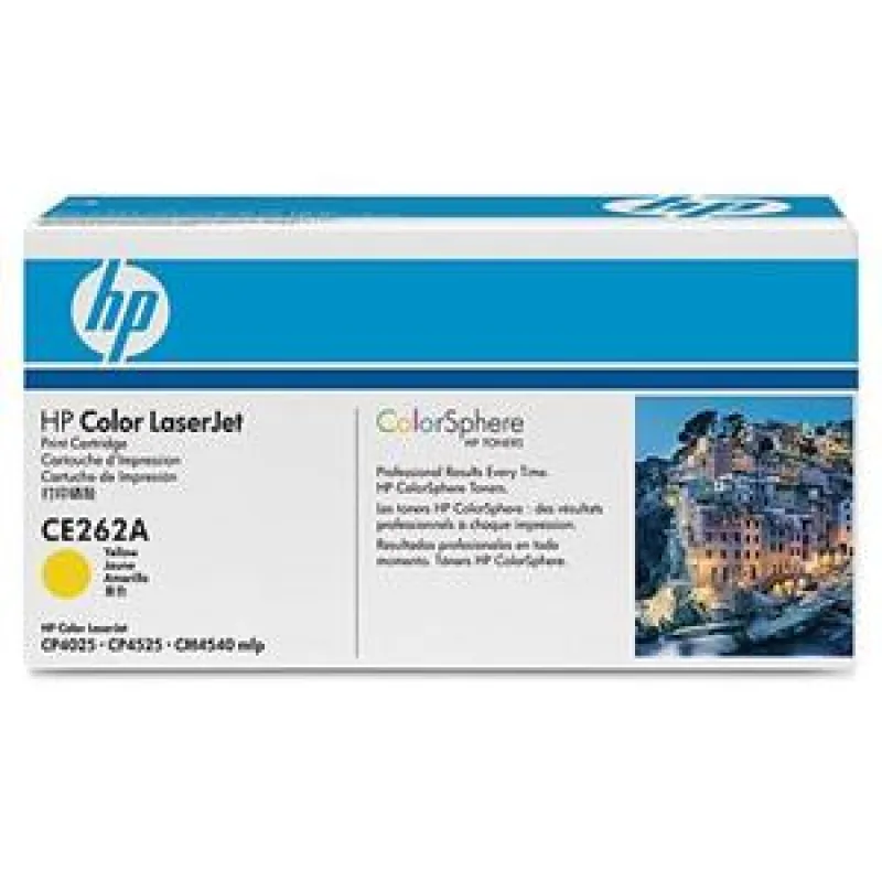 HP tisková kazeta žlutá, CE262A CE262A