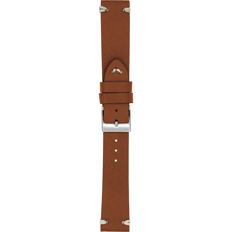 Kožený remienok na hodinky 26 mm hnedý A-NIS AK1638.03-26