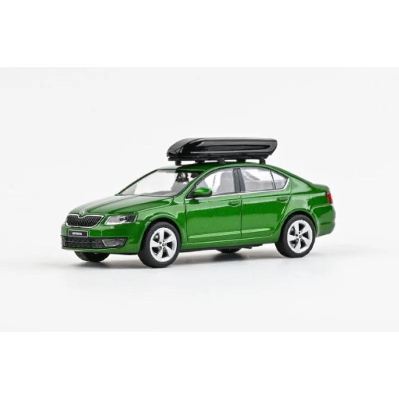 Abrex Škoda Octavia III (2012) s boxem, Zelená Rallye Metalíza 1:43