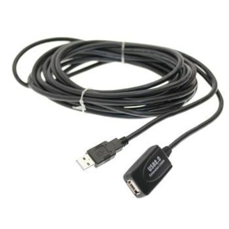 PremiumCord USB 2.0 repeater a prodlužovací kabel A/M-A/F 5m ku2rep5