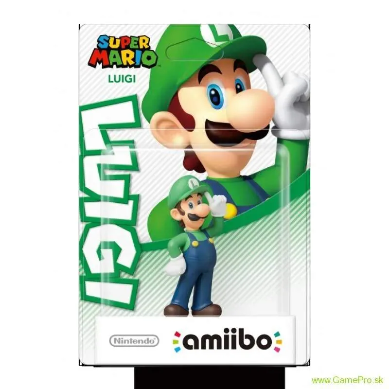 Nintendo Amiibo Super Mario Luigi