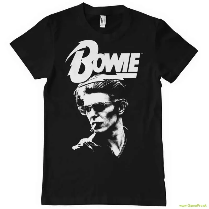 David Bowie Smoking Portrait (tričko)