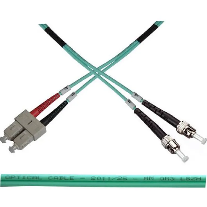OEM Optický patch kabel duplex SC-ST 50/125 MM 5m OM3 1313