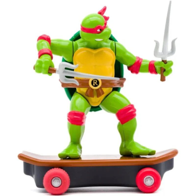 Funrise Želvy Ninja na skejtu Sewer Shredders Movie Raphaelo, 13 cm