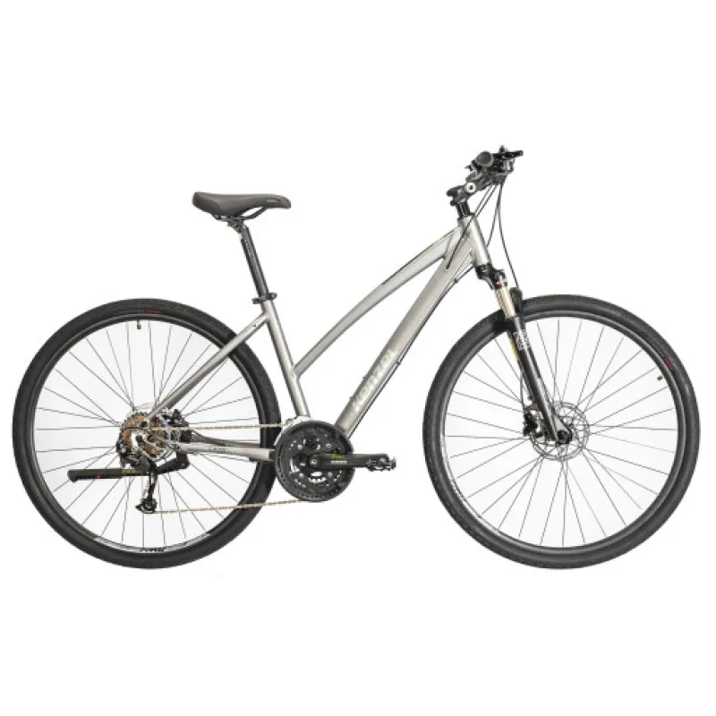 Kenzel Dámské krosové kolo Distance CR 200 woman 2025 stříbrné (rám. 44)