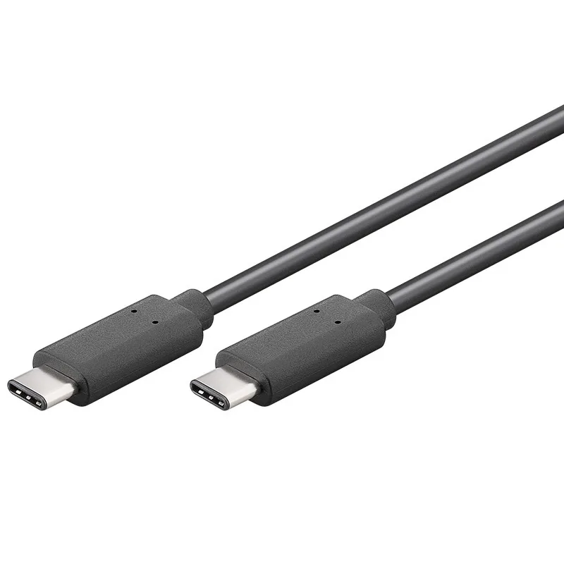 PremiumCord USB-C/male - USB-C/male, černý, 0,5m ku31cc05bk