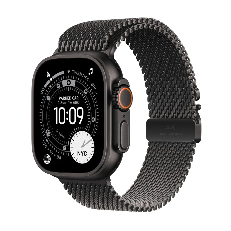 Apple Watch Ultra 3/49/Elegant Band/Black MF1Q4QC/A