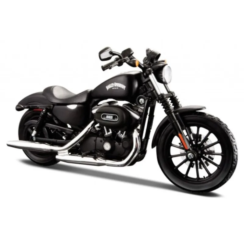 Maisto Harley Davidson Sportster Iron 883 (2014), matně černá, blister box, 1:18