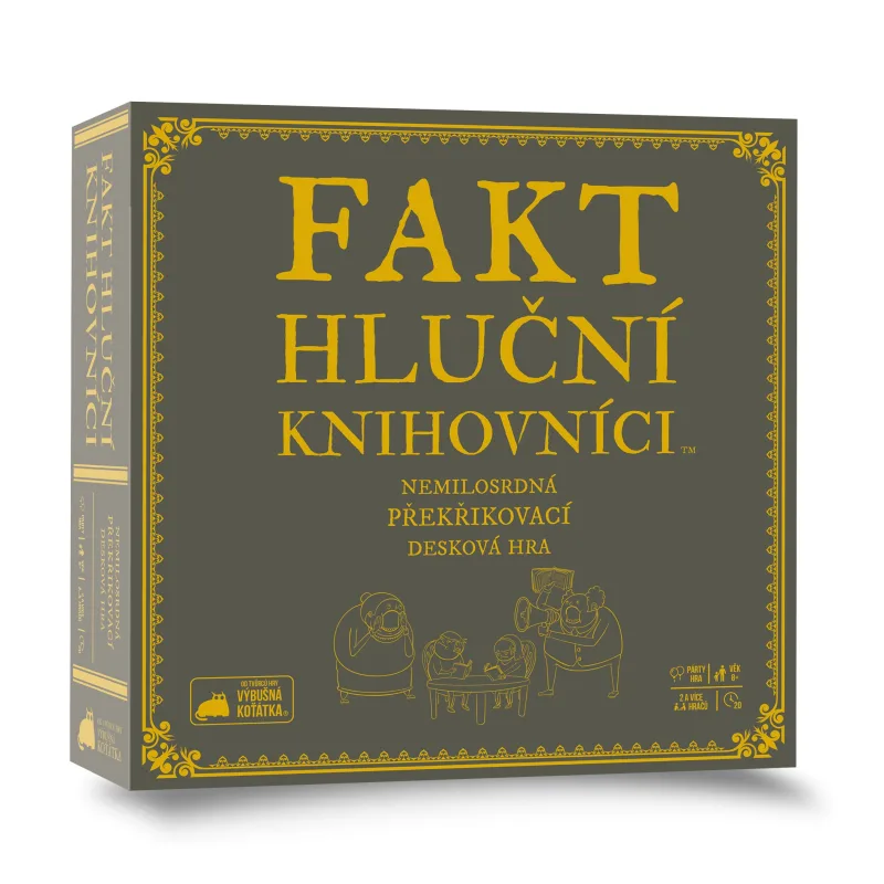Exploding Kittens Fakt hluční knihovníci
