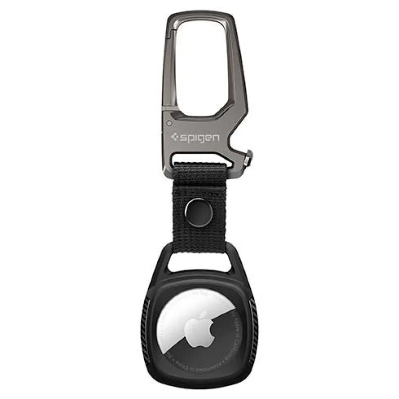 Spigen puzdro Rugged Armor Case pre AirTag - Black