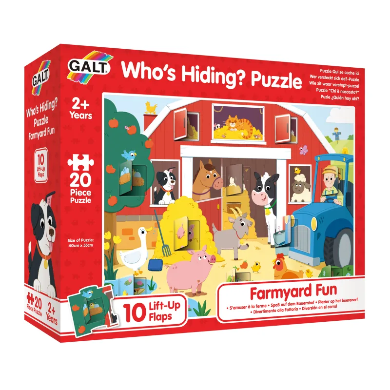 Galt Puzzle schovávačka - Farma