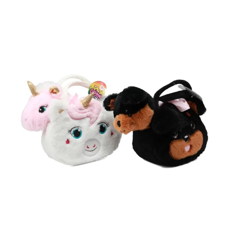 Teddies Pes/Psík v kabelke plyš 25x19cm 3 farby 18m+