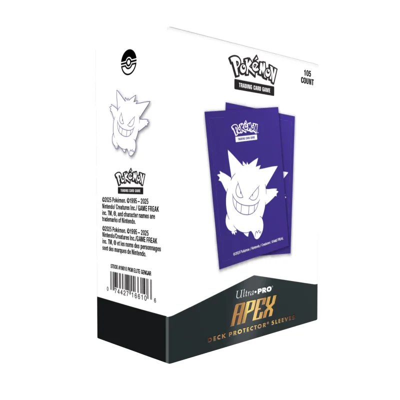 Ultra PRO Pokémon UP: Elite Gengar - Apex Deck Protector obaly na karty 105 ks