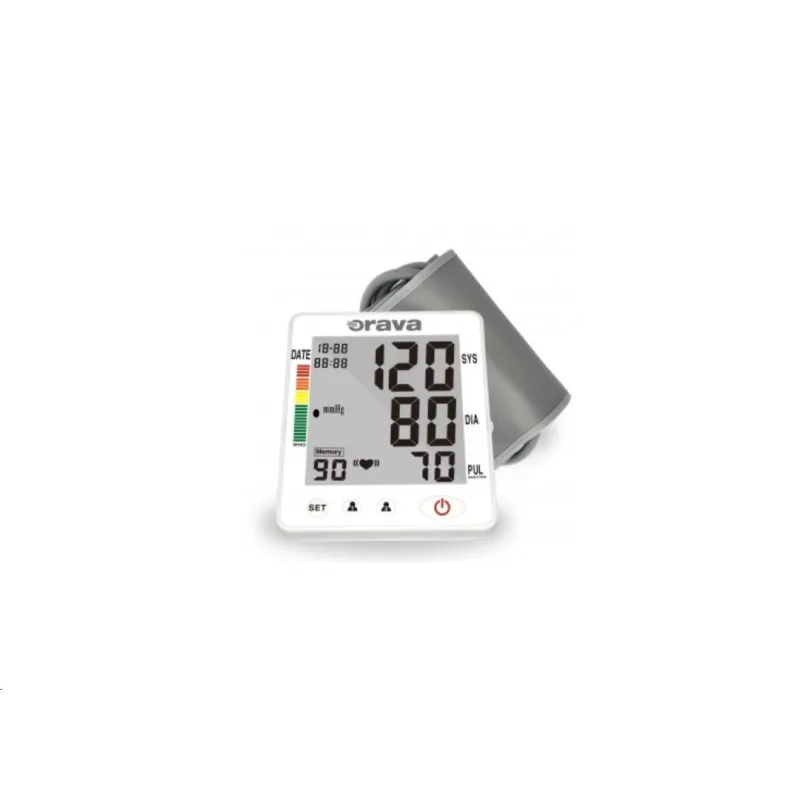 Orava TL-100 digitální tlakoměr, LCD displej, indikace arytmie, paměť…
