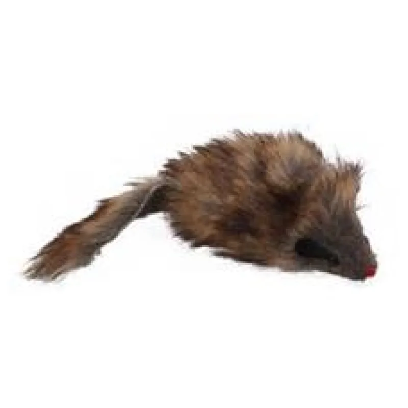 Hračka MC myš plyš Gigant s catnip 21 cm