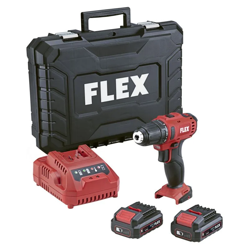 Flex DD 2G 12-LDBC/2.5 - Akumulátorový skrutkovač 12V