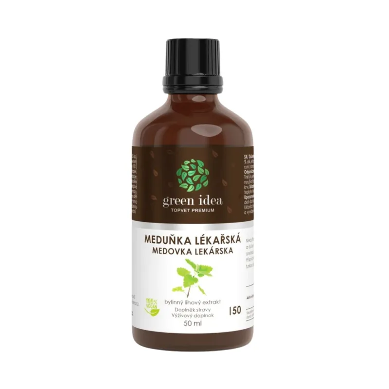 Green idea Medovka lekárska tinktúra – kvapky 50 ml –