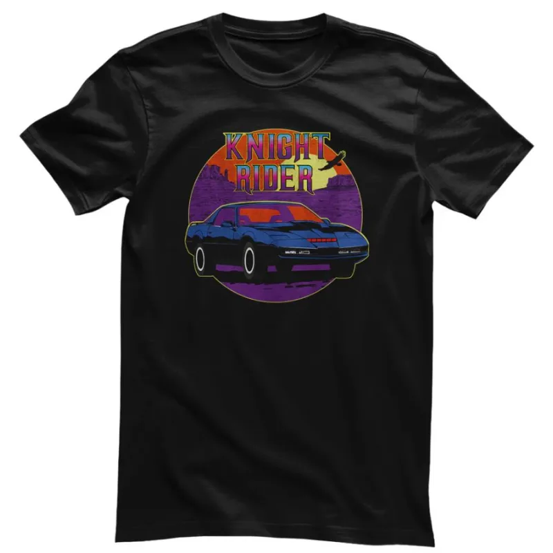 Knight Rider - Retro Sunset (tričko)