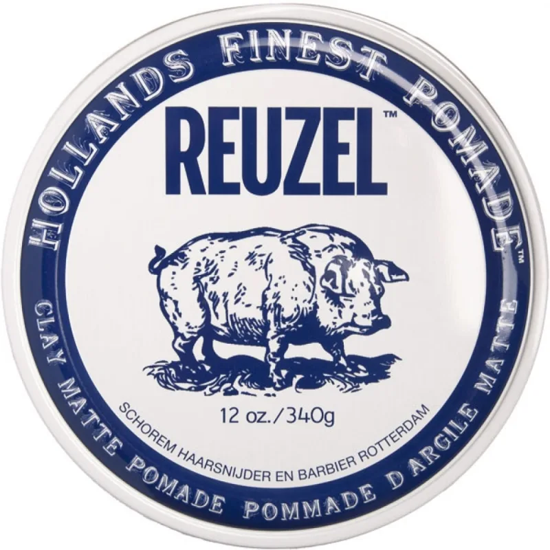 Matná hlina na vlasy REUZEL White clay matte pomade 340 g