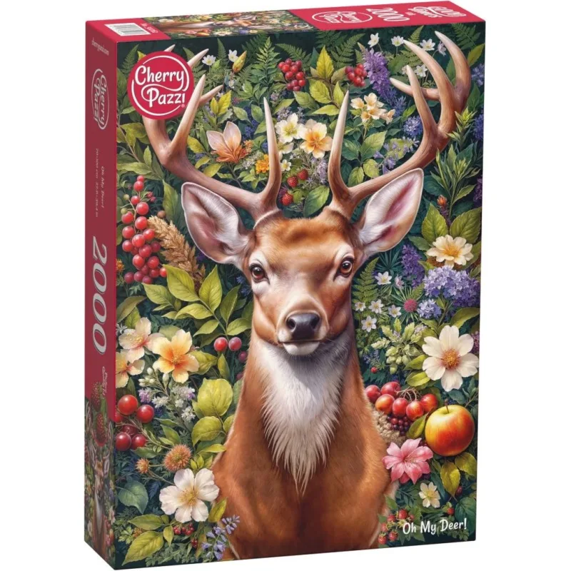 Puzzle Cherry Pazzi 2000 dielikov Ach, môj jeleň! (Oh my Deer!)