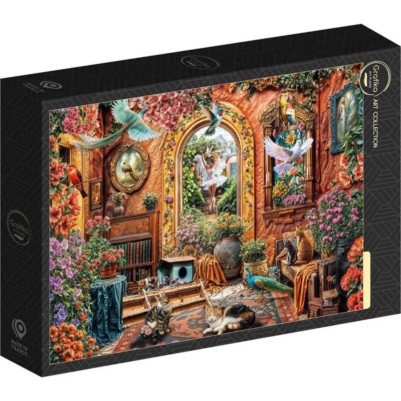 Puzzle Grafika 1000 dielikov Očarujúci svet tanečnice