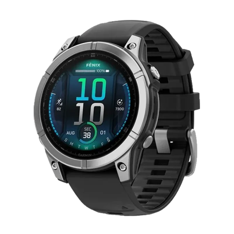 Watch Garmin Fenix E GPS 47mm Stainless Steel - Silver