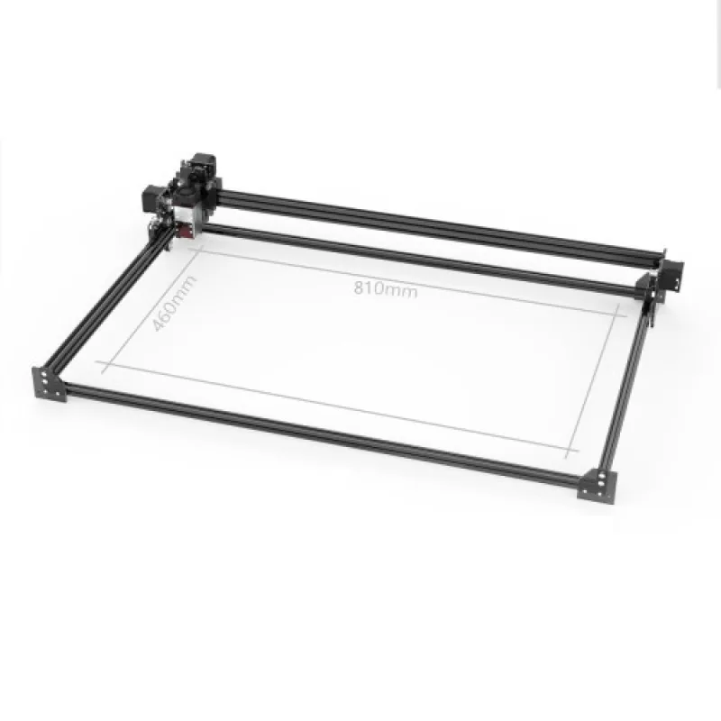 ZONEWAY NEJE80-30W laserový rezací gravírovacie stroj 30W (30 000mW) modul, 81x46cm