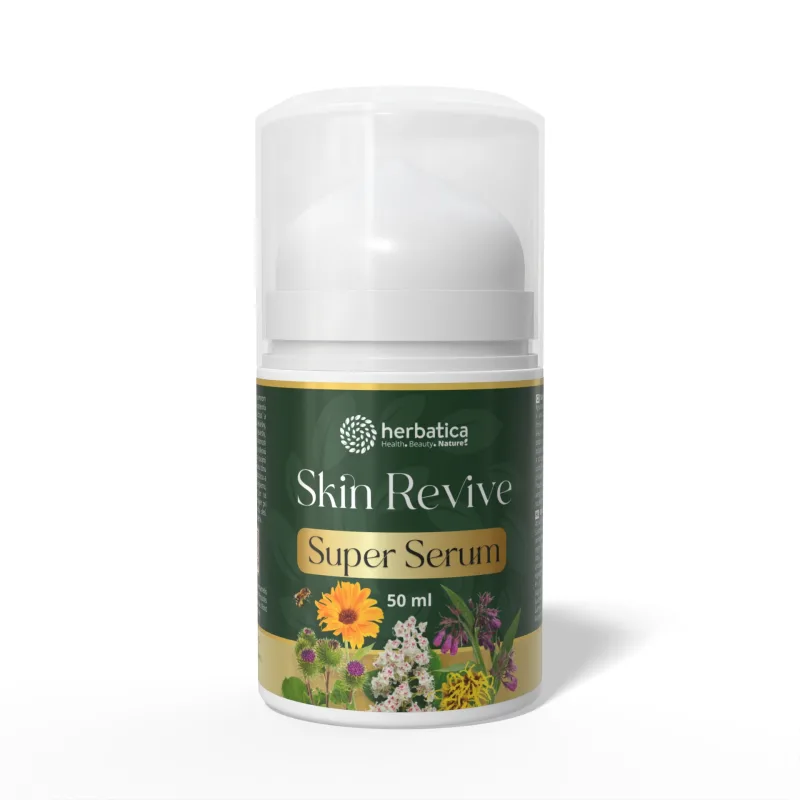 Herbatica Skin Revive SuperSerum – anti‑age pleťové sérum s vitamínom C a kyselinou hyalurónovou - 50 ml -