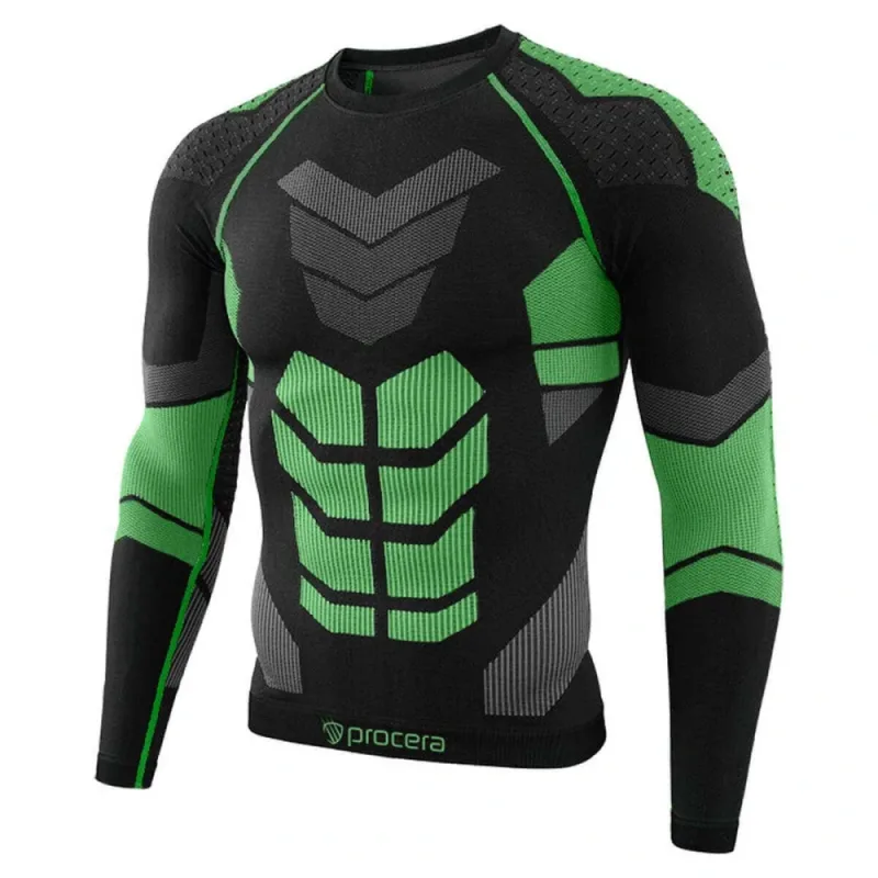 Procera ICELAND termo triko black/green