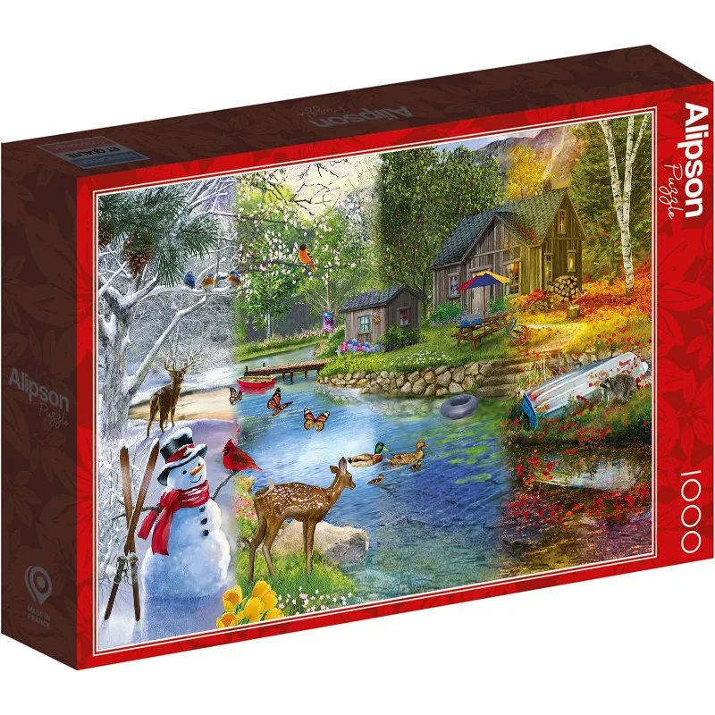 Puzzle Alipson 1000 dielikov Premeny ročných období