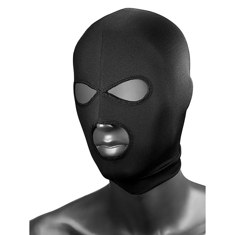 Bondage Beginner Bondage Beginner Black 3 Hole Hood
