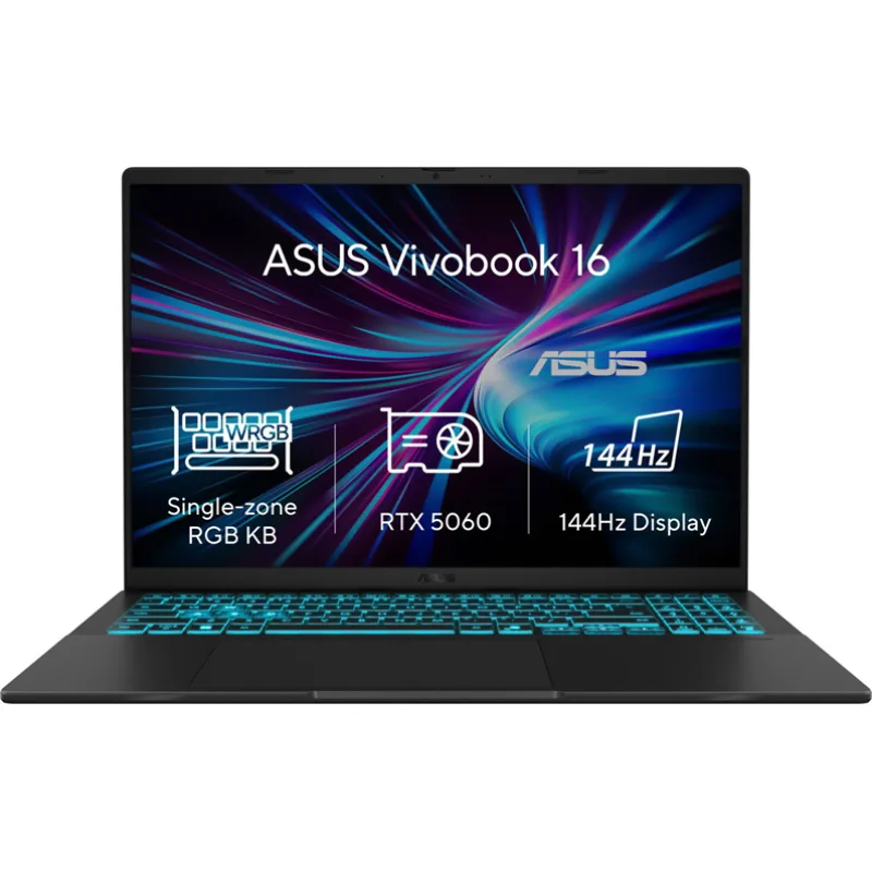 ASUS Vivobook RTX/i5-210H/16GB/1TB SSD/RTX5060/16" WUXGA/Win11Home/Matte…